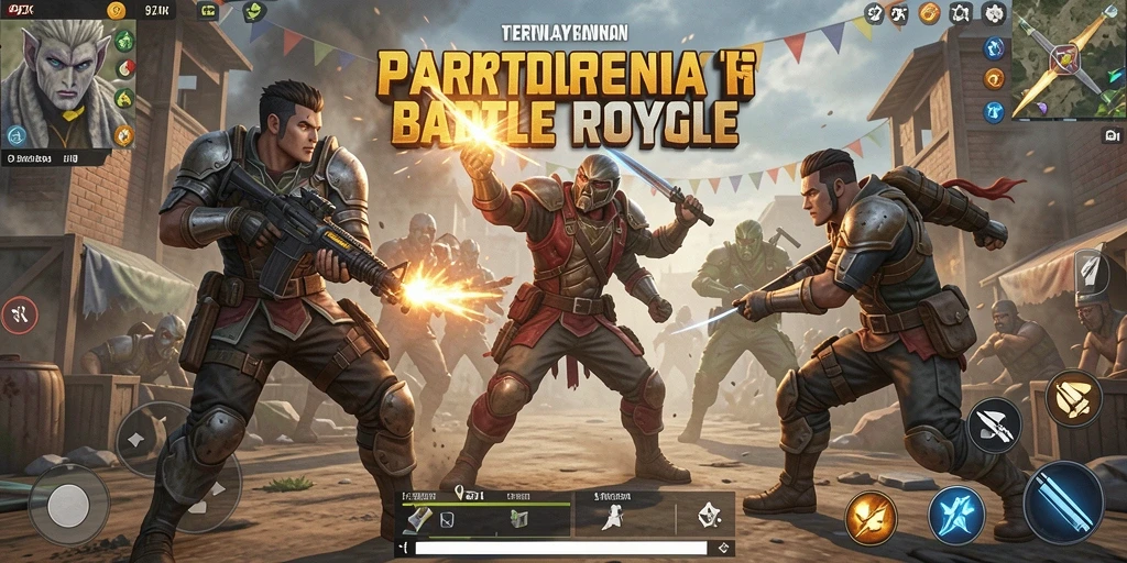 Tangkapan layar gameplay <strong>9ZK</strong> dengan aksi pertarungan yang mendebarkan.