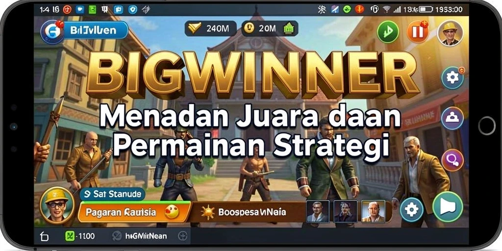 Gameplay strategi menarik dalam BIGWINNER yang menantang pikiran.
