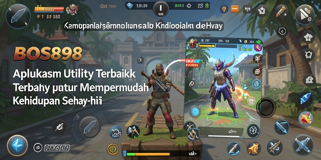 Tampilan antarmuka BOS898 yang memudahkan navigasi dan penggunaan.