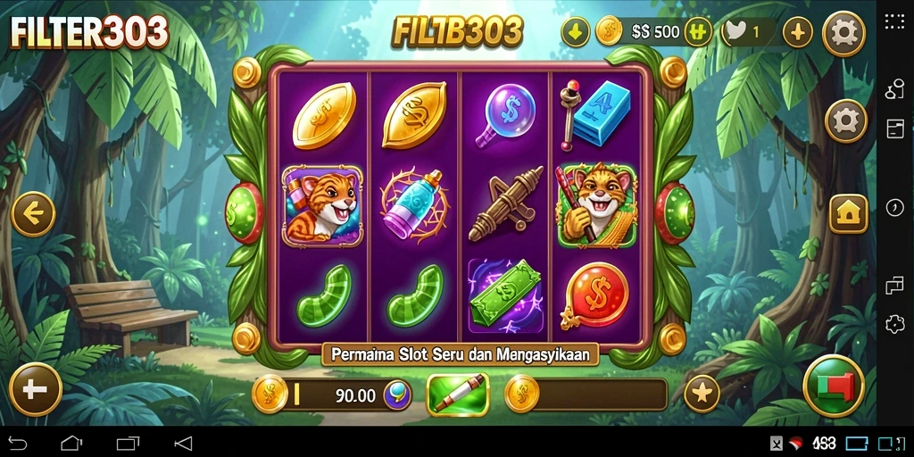 Tampilan gameplay seru dari permainan Slot FILTER303.