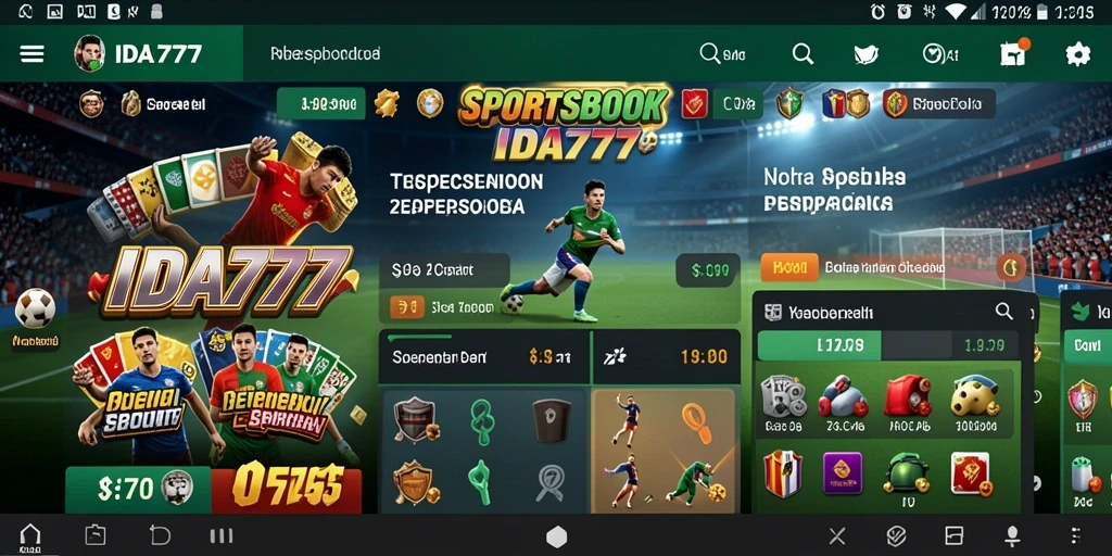 Tampilan gameplay IDA777 dengan fitur taruhan olahraga yang menarik.