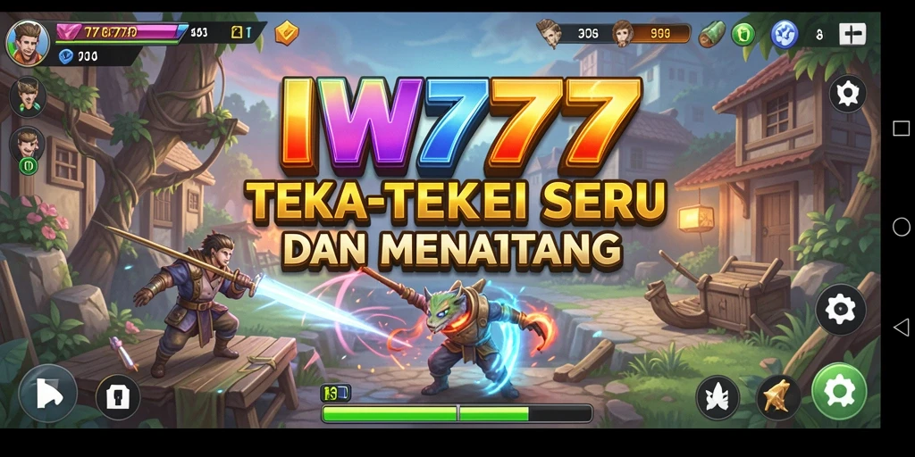 Gameplay IW777 menampilkan tantangan teka-teki yang seru dan interaktif.