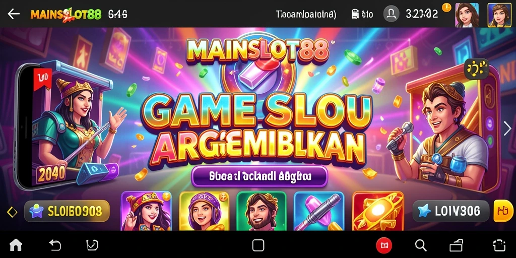 Gameplay seru slot dengan grafis menawan di MAINSLOT88.